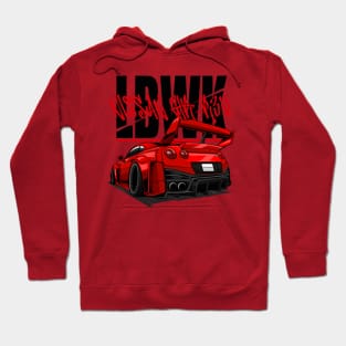 LIBERTY WALK NISSAN GTR-R35(RED) Hoodie